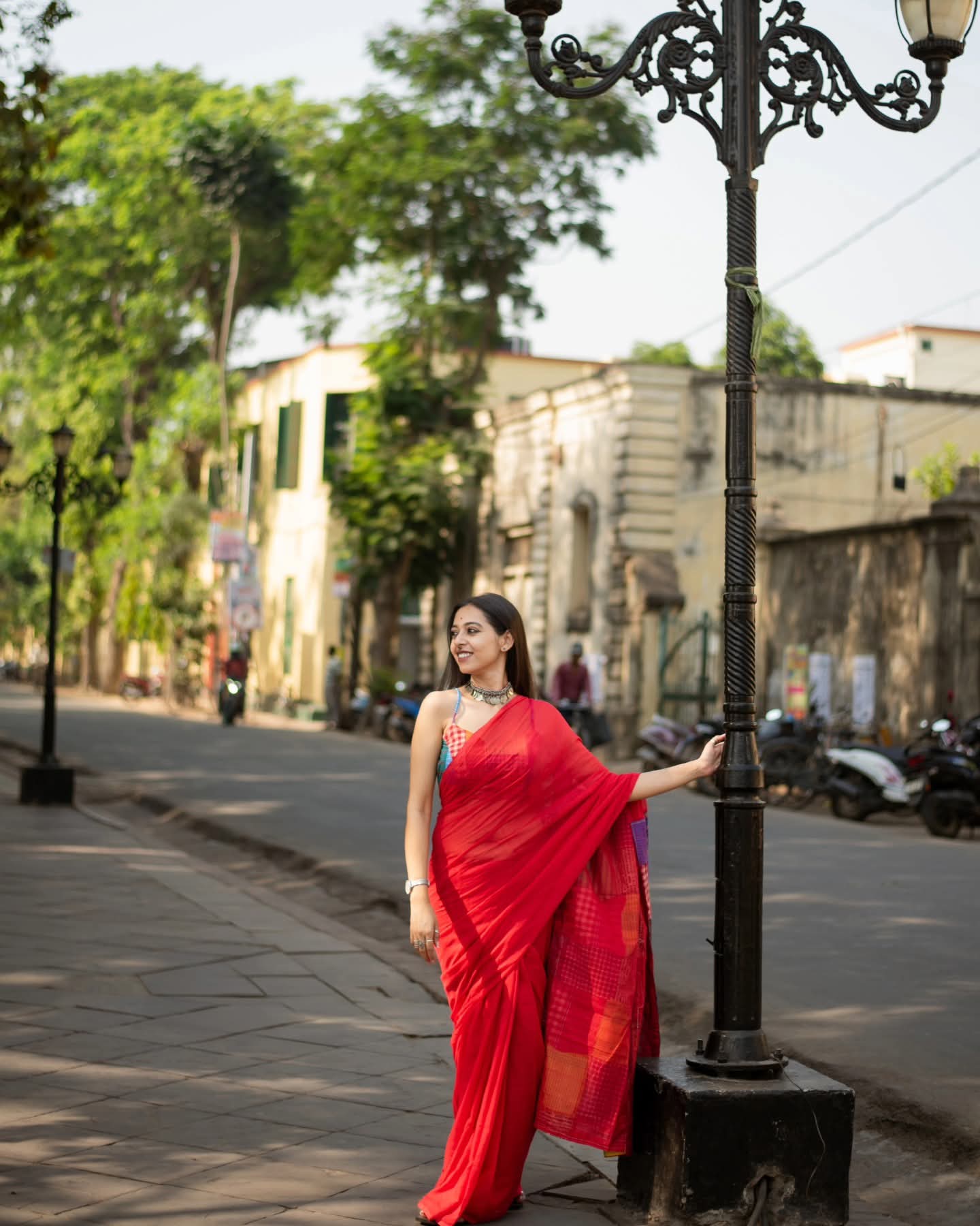 Gamcha Box Mixmatch Saree