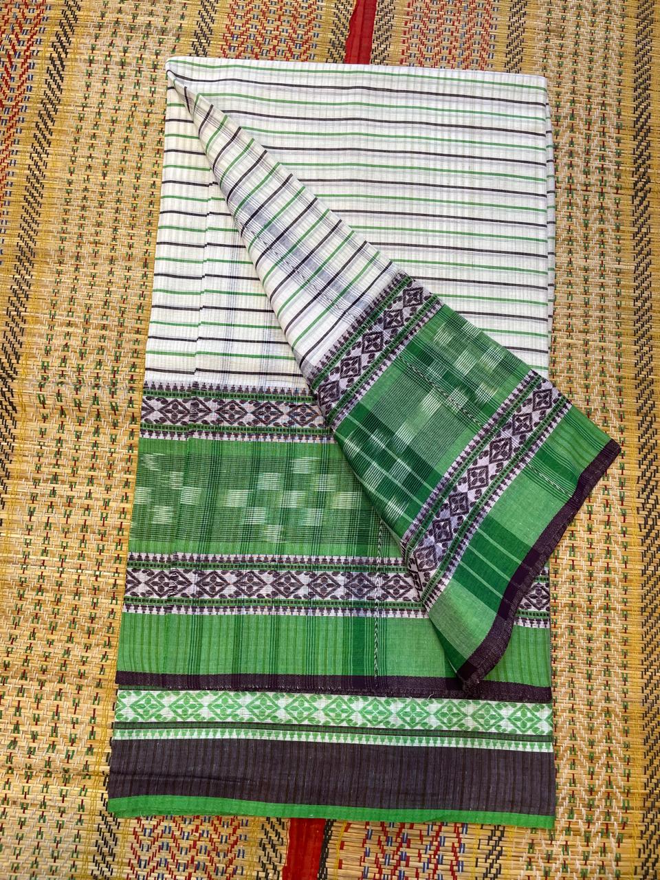 Authentic Dhaniakhali Soft fether Feelings Cotton Saree