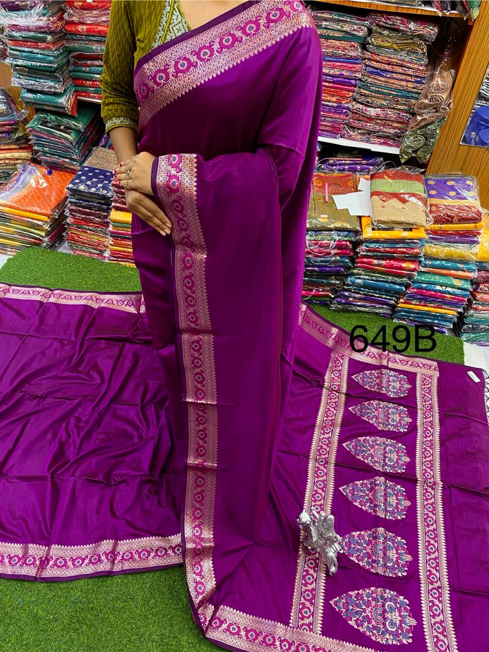 MUGA SILK Inchipaar Meena