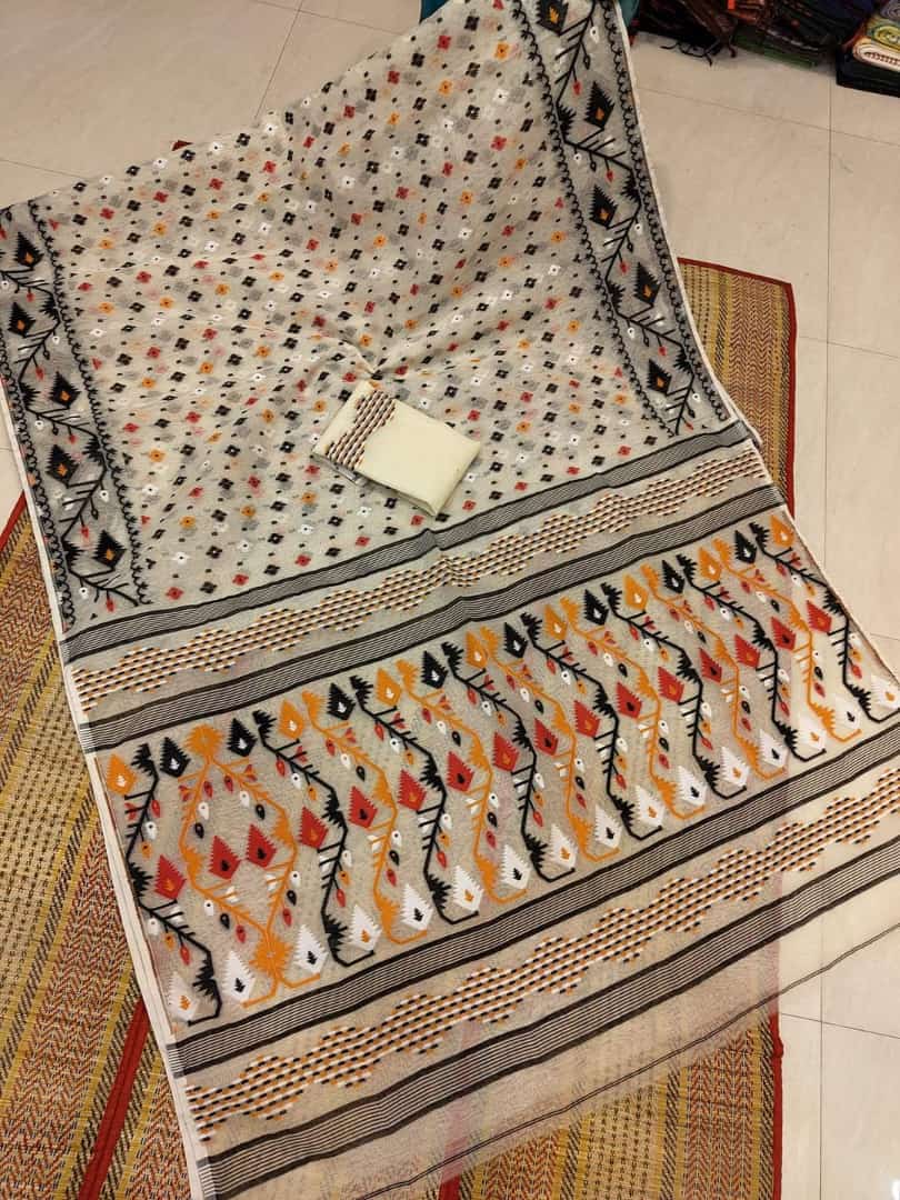 Authentic Premium Quality Semi Polished (খই মার) Dhakai Jamdnai