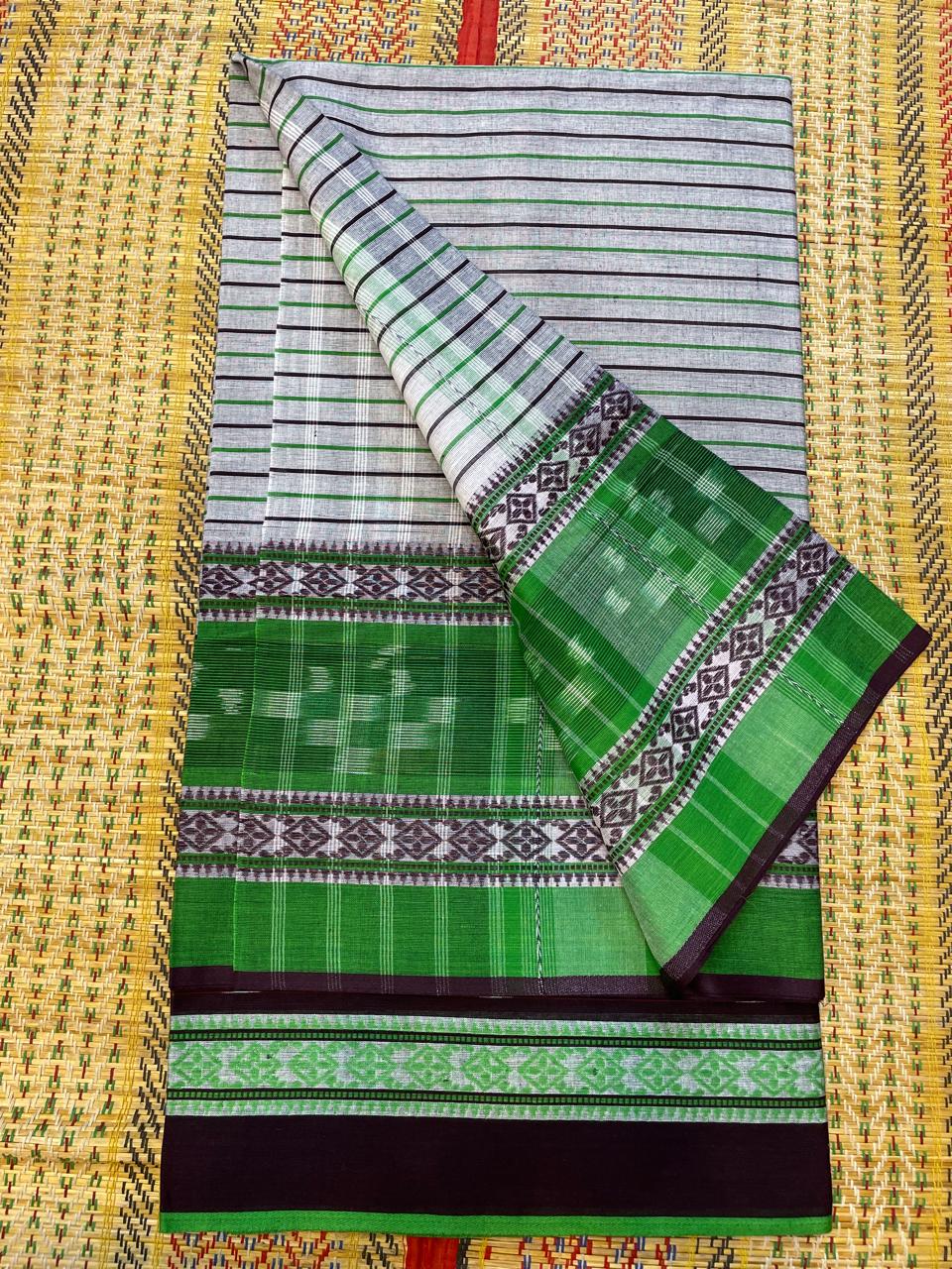 Authentic Dhaniakhali Soft fether Feelings Cotton Saree