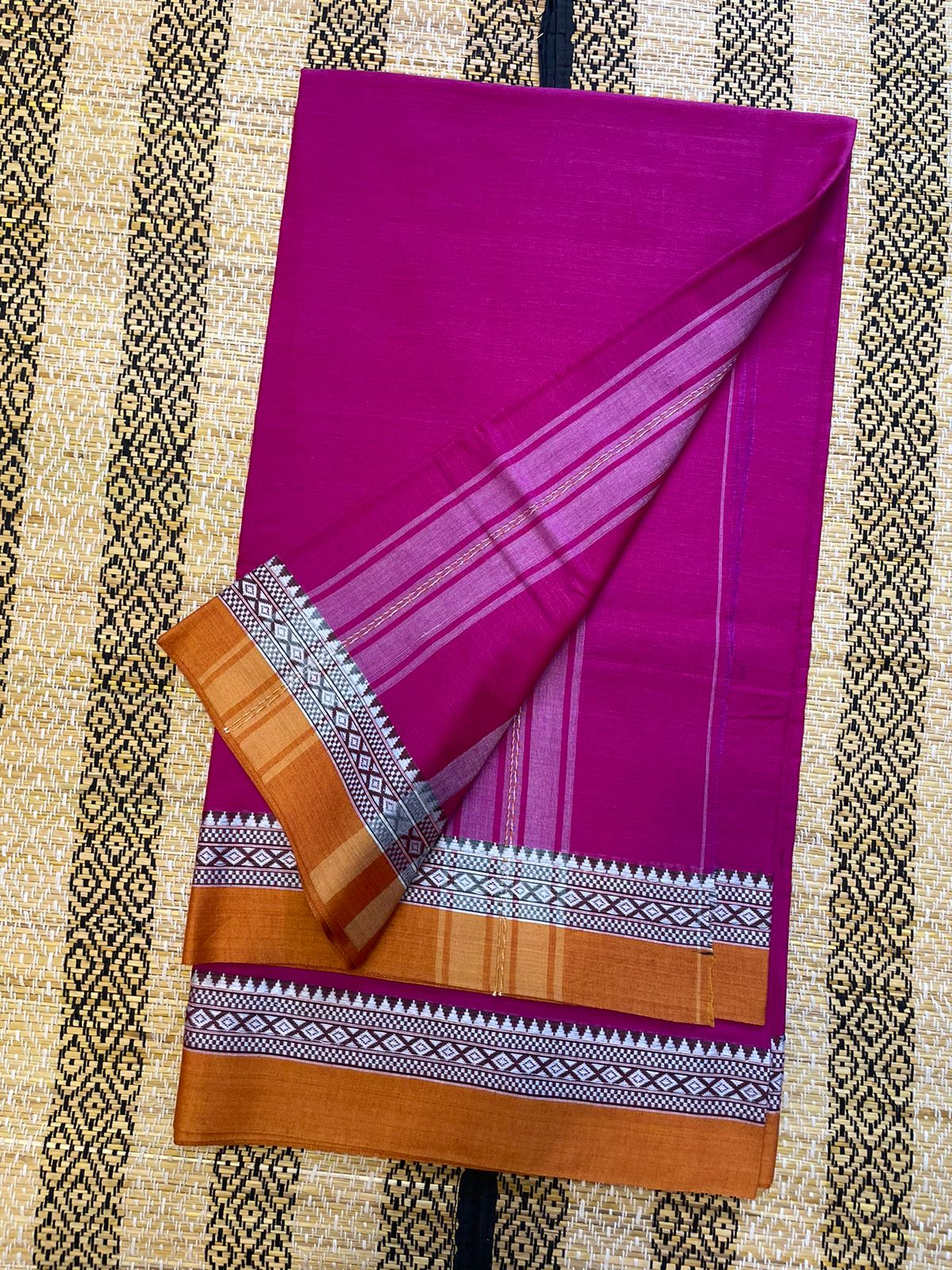 Authentic Dhaniakhali Soft fether Feelings Cotton Saree