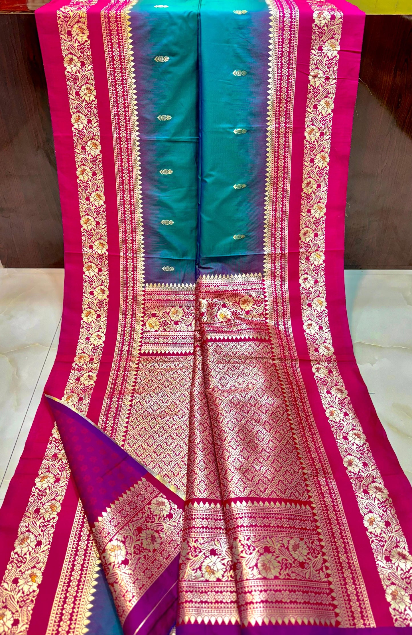 EXCLUSIVE PREMIUM QUALITY IKKAT KANJIVARAM SILK