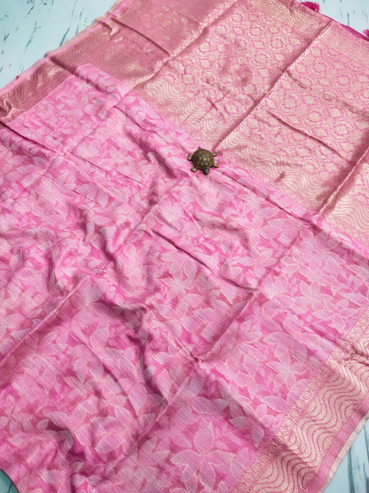 tissue pasmina saree