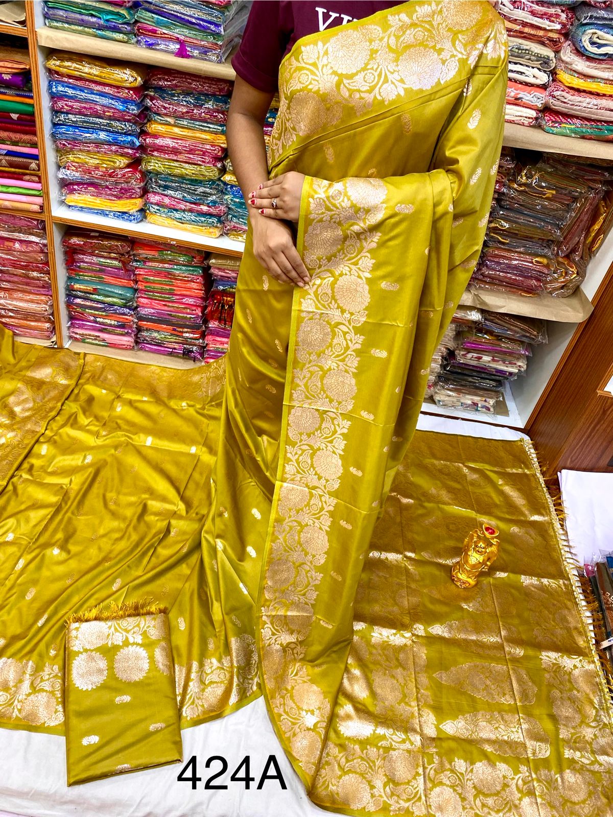 OPEN BORDER KATAN SAREE