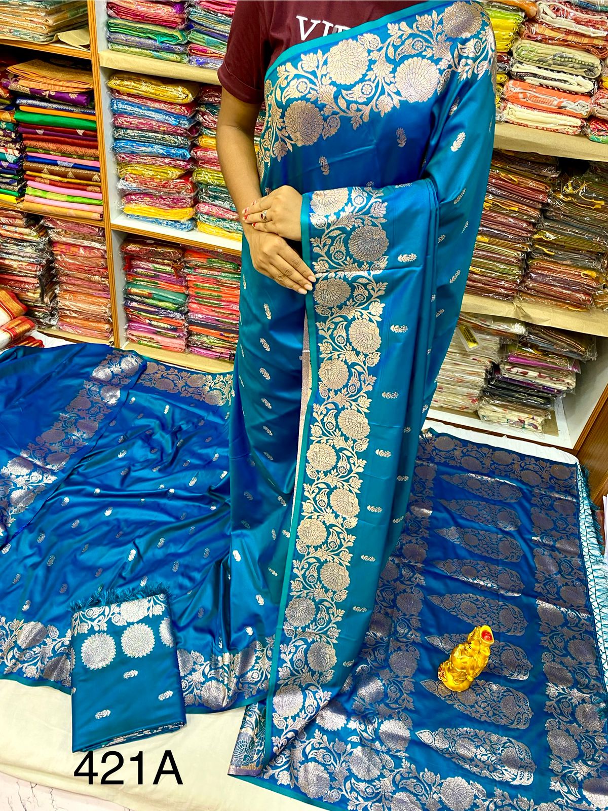 OPEN BORDER KATAN SAREE