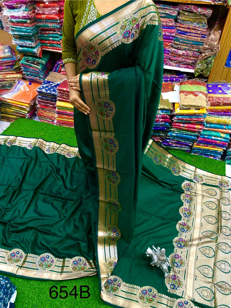 MUGA SILK Inchipaar Meena