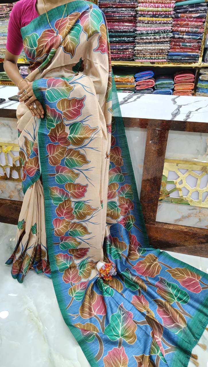 MATKA HAND PRINT SOFT SILK