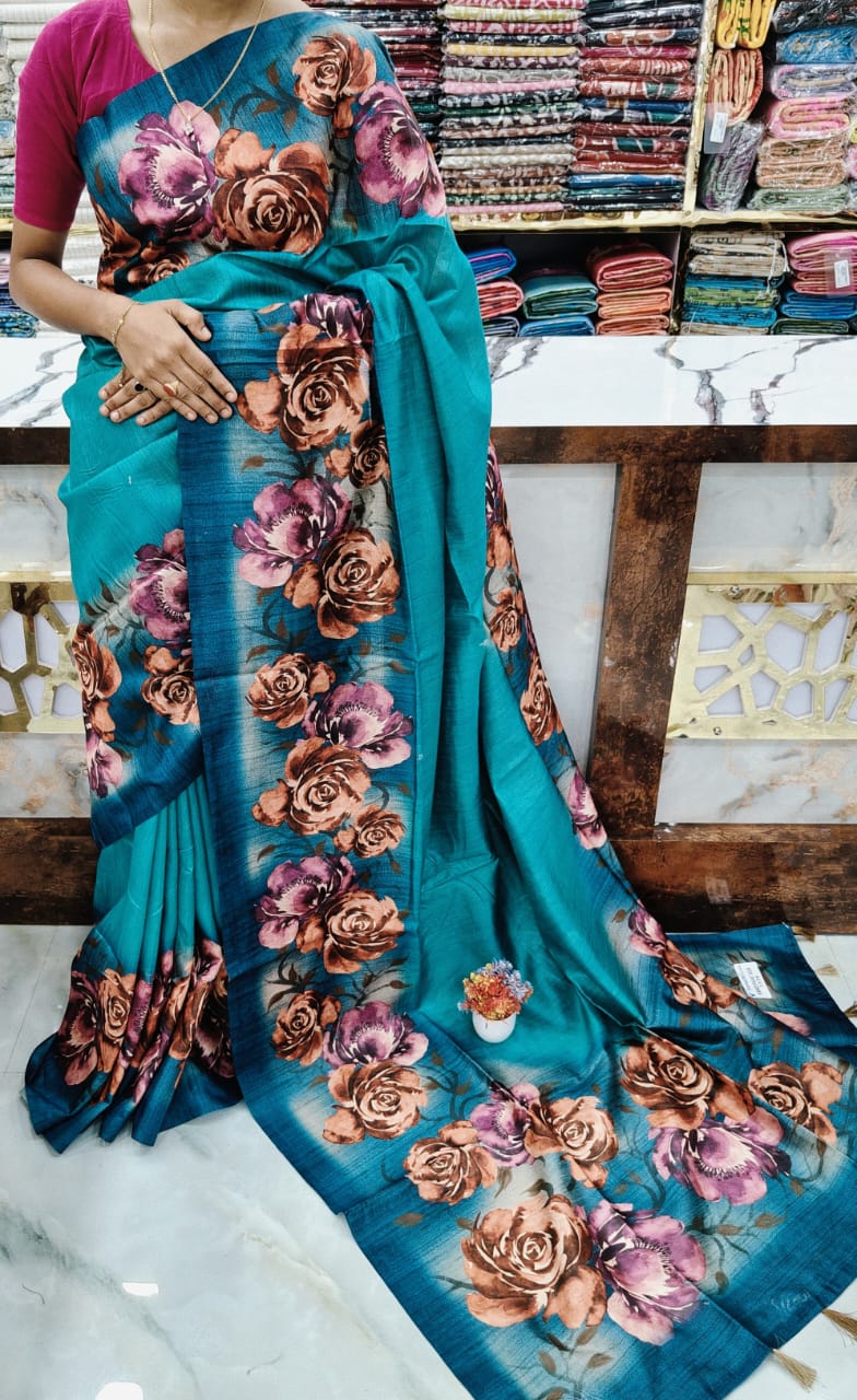 MATKA HAND PRINT SOFT SILK