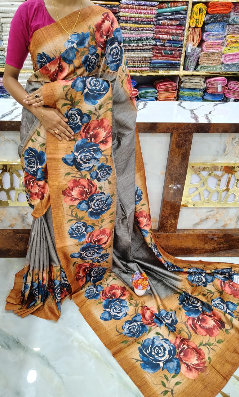 MATKA HAND PRINT SOFT SILK