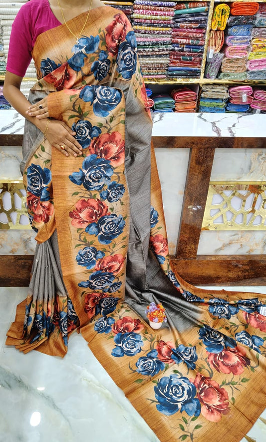 MATKA HAND PRINT SOFT SILK