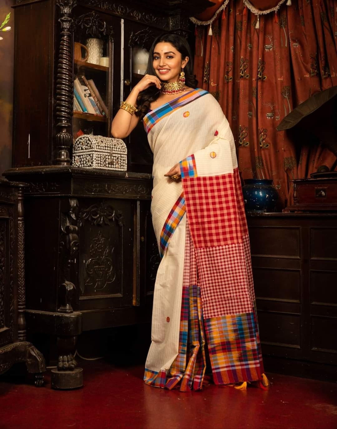 🌼Gamcha Saree🌼