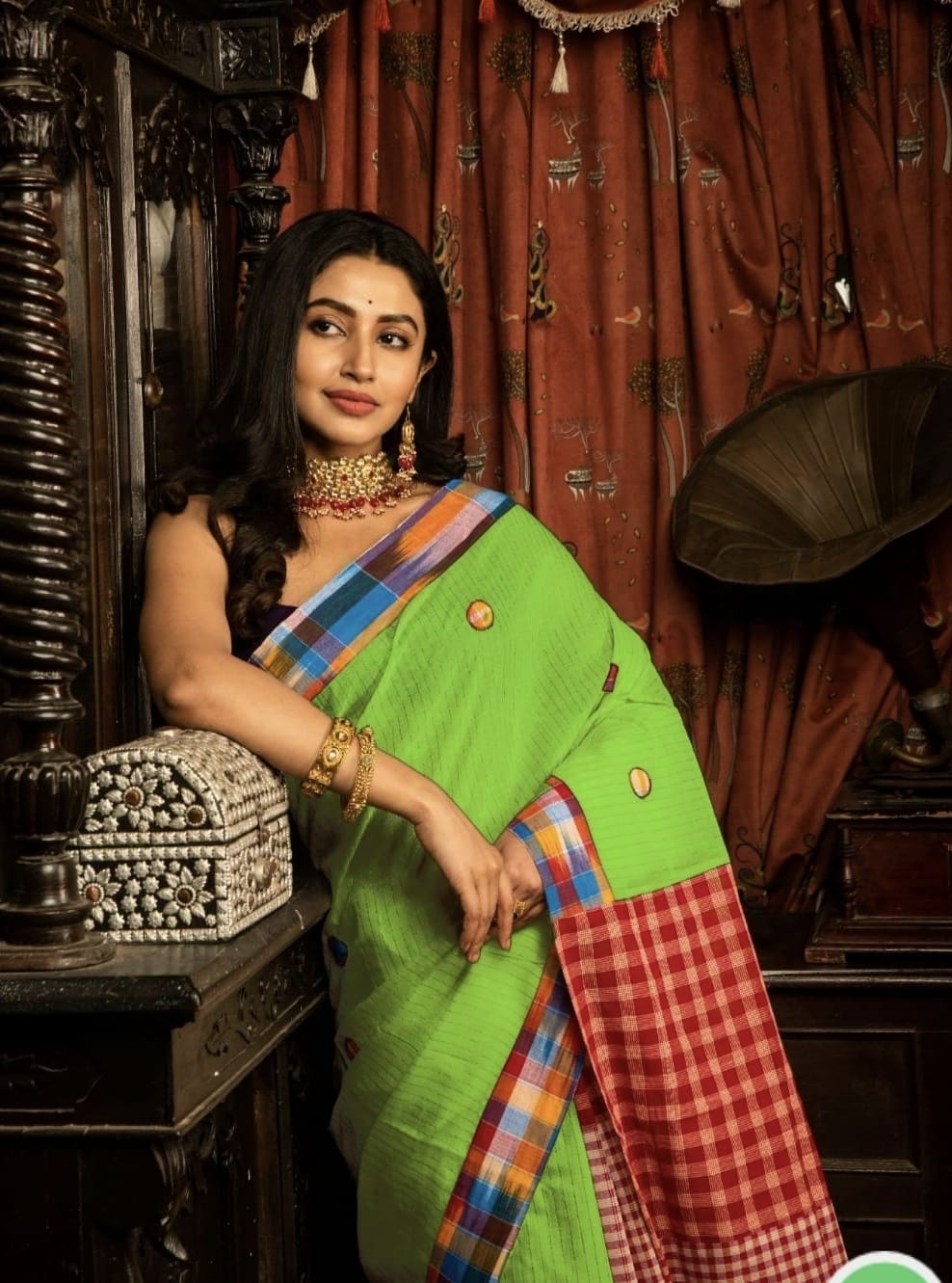 🌼Gamcha Saree🌼