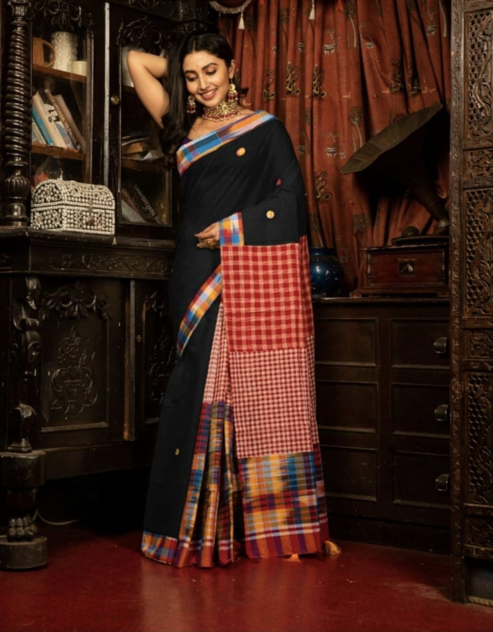 🌼Gamcha Saree🌼