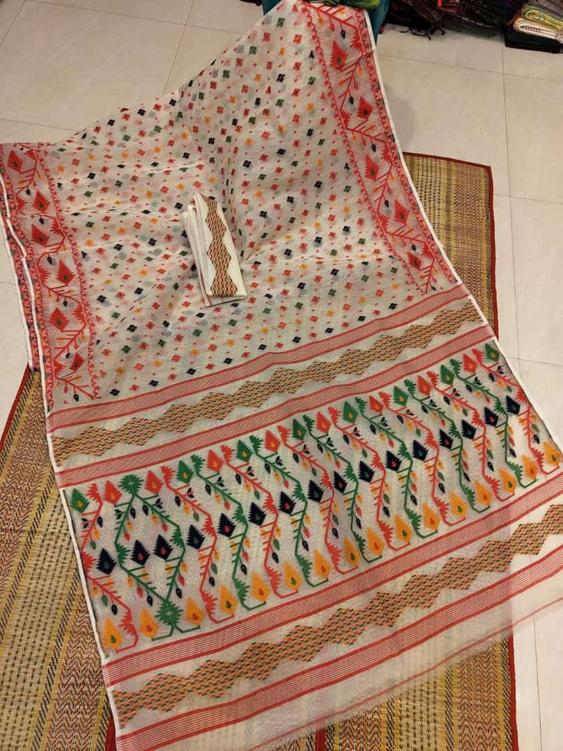 Authentic Premium Quality Semi Polished (খই মার) Dhakai Jamdnai