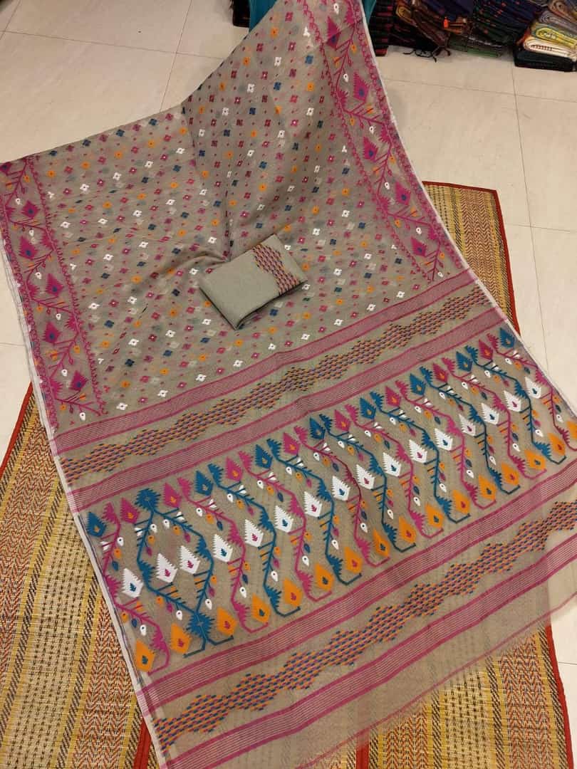 Authentic Premium Quality Semi Polished (খই মার) Dhakai Jamdnai