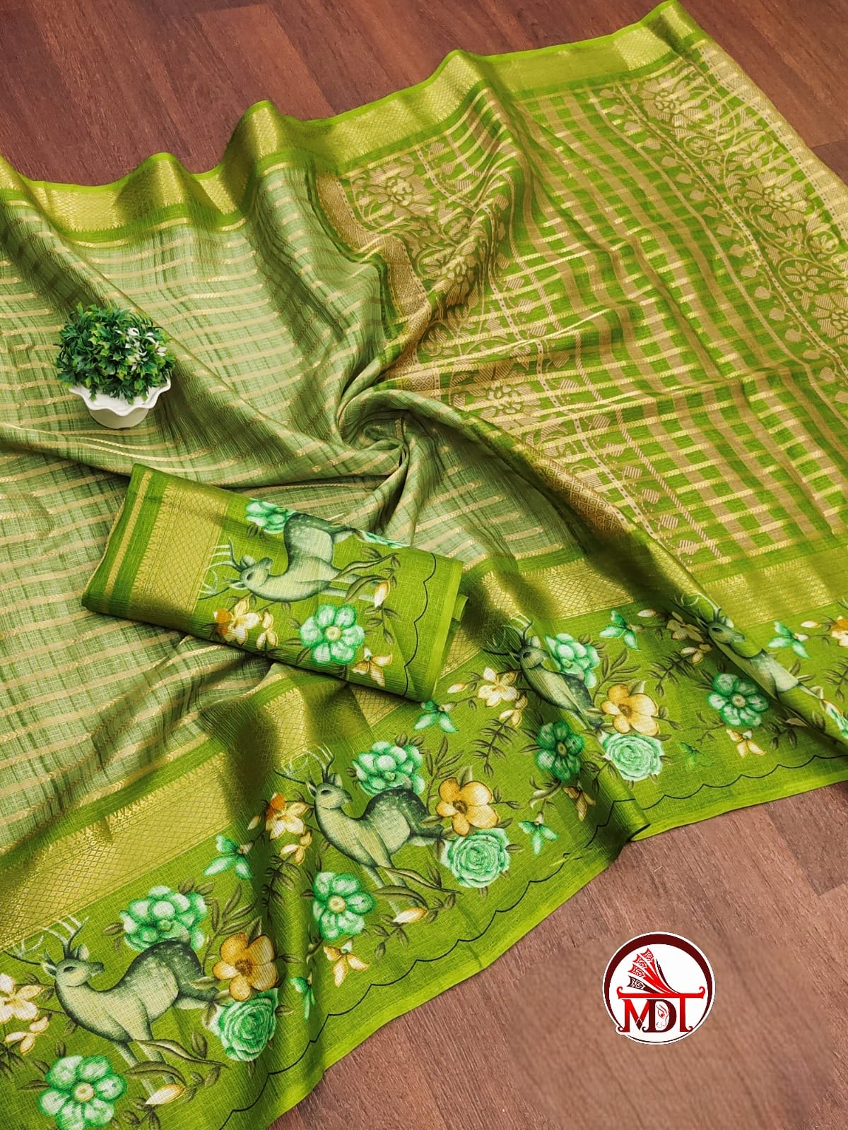 PURE JUTE KOTA SAREE