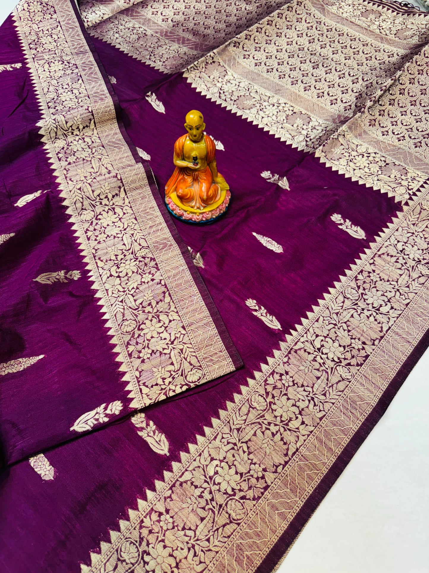 SEMI MATKA BANARASI SAREE