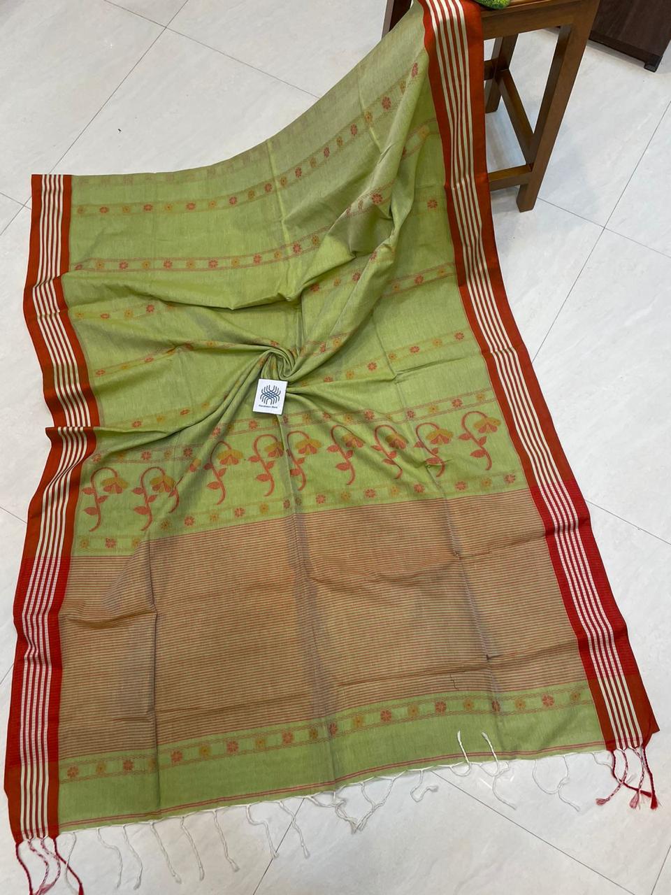 Cotton Khadi Handloom Jamdani
