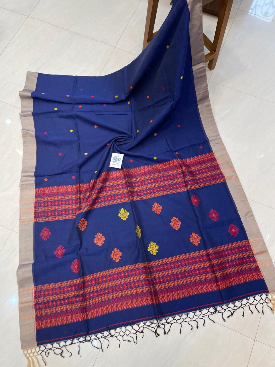 Cotton Khadi Handloom Jamdani