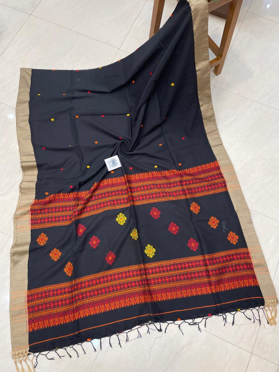 Cotton Khadi Handloom Jamdani