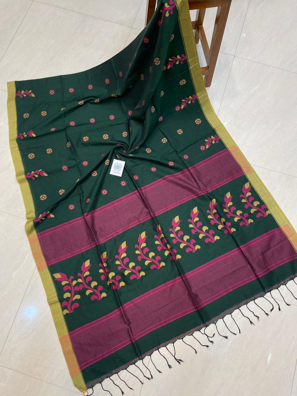 Cotton Khadi Handloom Jamdani