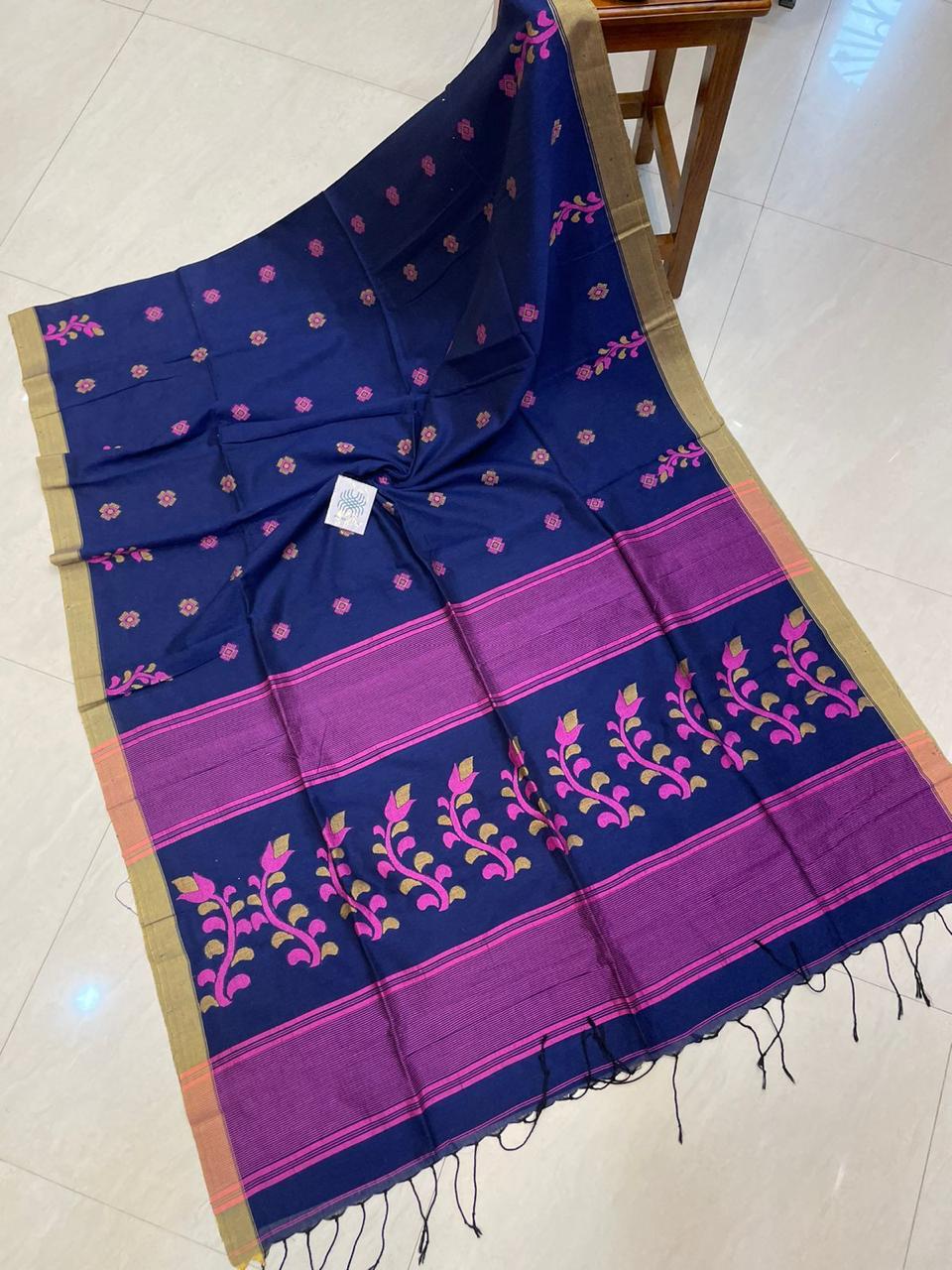 Cotton Khadi Handloom Jamdani