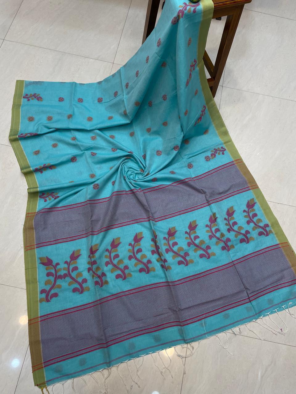 Cotton Khadi Handloom Jamdani