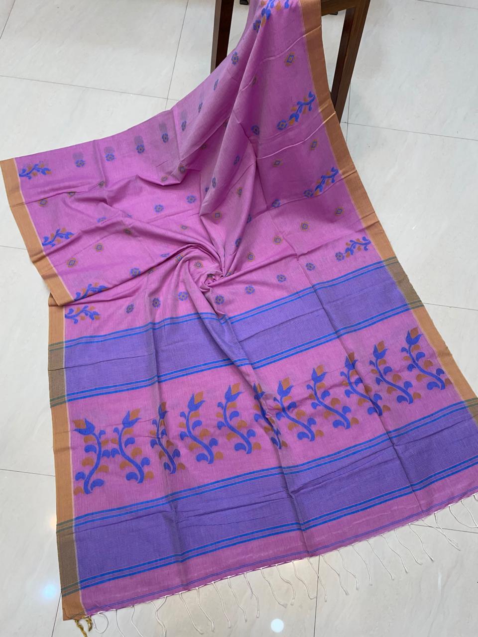 Cotton Khadi Handloom Jamdani